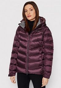 Kurtka puchowa Rab fioletowa damska 