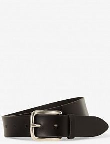 Pasek skórzany Kobiety skóra czarny jednolity 100 Vanzetti damski