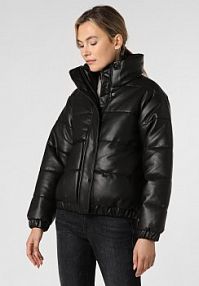 Kurtka pikowana czarna DKNY damska