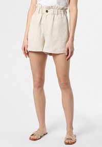 Spodenki  z dodatkiem lnu   Jazlyn beżowe EDITED damskie