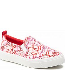 Tenisówki Skechers czerwone damskie