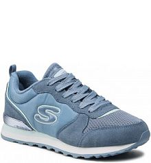 Sneakersy Skechers niebieskie damskie