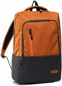 Plecak Lanetti szary, pomarańczowy damski BMP-S-042-15-03 Drak Orange