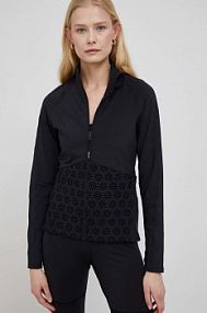 Bluza rozpinana Desigual  czarna damska  22SWSK23