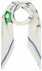 Chusta z mieszanki wiskozy s.Oliver RED LABEL biała