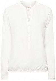 Bluzka z krepy wiskozowej Lieblingsstück biała damska