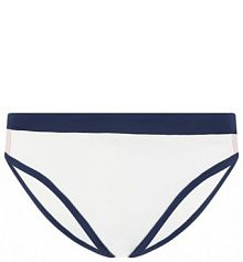 Figi bikini ze wstawkami w kontrastowym kolorze model Salsa banana moon białe EAN SALSA PLAYER