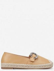 Beżowe espadryle Auxamene ballada damskie