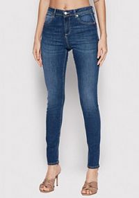 Jeansy United Colors Of Benetton granatowe damskie 