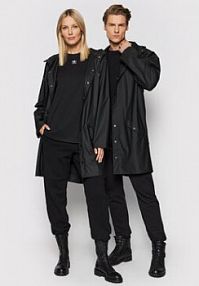 Kurtka przeciwdeszczowa Rains czarna 