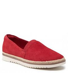 Espadryle Clarks czerwone damskie Serena Paige 261654744