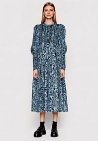 Sukienka codzienna Gestuz niebieska 