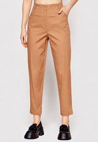 Chinosy Sisley brązowe 