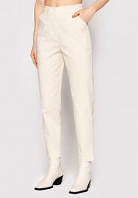 Chinosy Sisley beżowe 