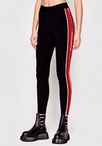 Legginsy Ermanno Firenze czarne damskie 