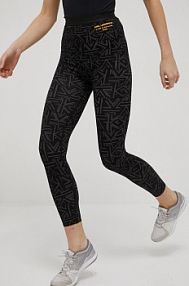 Legginsy Karl Lagerfeld  czarne damskie  220W1035