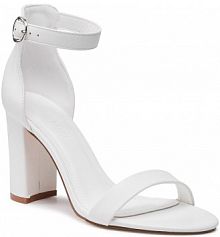 Sandały na obcasie Jenny Fairy białe