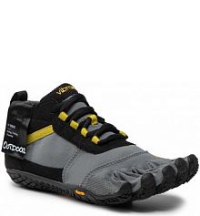 Buty trekkingowe Vibram Fivefingers szare damskie V-Treck 19W7402 Black/Grey/Citronelle