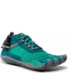 Buty trekkingowe Vibram Fivefingers zielone damskie V-Treck 19W7403 Teal/Grey