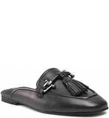 Klapki Clarks czarne damskie Pure2 Trim 261613264 Black Leather