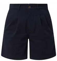 Szorty chinosy z wysokim stanem i dodatkiem streczu model Salfronalf ECOALF niebieskie damskie EAN GAPCSAFRO2270WS22