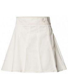 Spódnica mini z plisami Karl Kani biała EAN 6161168