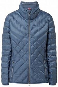 Lekka kurtka pikowana z dwustronnym zamkiem błyskawicznym model Bern BRAX niebieska damska EAN 94-6367 95974040