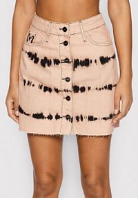 Spódnica jeansowa Desigual beżowa 