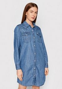 Sukienka jeansowa Wrangler niebieska 
