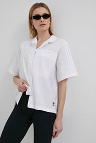 Koszula adidas Originals  biała damska  HC2053