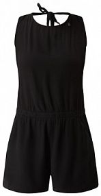 Krótki kombinezon z wiskozy model Zella Ragwear czarny EAN 2211-75002