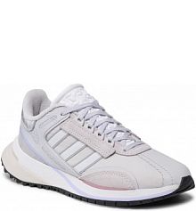 Półbuty sznurowane adidas szare damskie