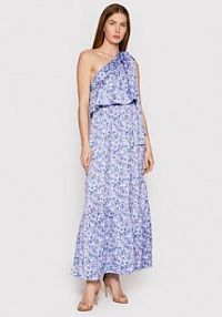 Sukienka letnia YAS fioletowa Pulana 26026497  Relaxed Fit