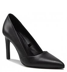 Czółenka Calvin Klein czarne Szpilki Essential Pump 90 HW0HW00845