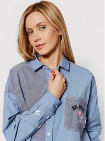 Koszula Converse niebieska damska 