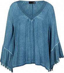 Tunika shirtowa z koronką  Bonprix