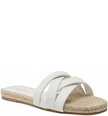 Klapki DeeZee białe damskie