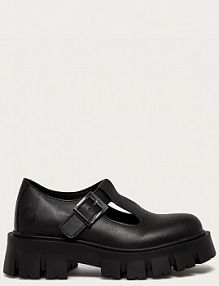 Półbuty sznurowane Altercore  czarne damskie JANE.VEGAN.BL