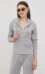 Bluza rozpinana Juicy Couture  szara damska JCAP176.126