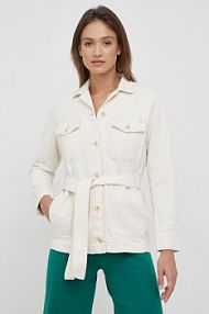 Kurtka jeansowe mustang  beżowa damska 1012314.2013