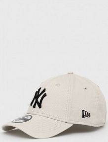 Czapka z daszkiem new era  beżowa damska 12380590.MEDB