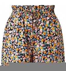 Szorty z bawełny ekologicznej model Baila EDITED czarne damskie EAN EDT5310001