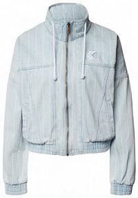 Kurtka jeansowa z wyhaftowanym logo Karl Kani niebieska damska EAN 6187091