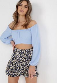 Granatowe spódnico-spodenki Hesadina j.stars