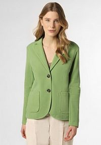 Blezer  Kobiety Bawełna zielony jednolity 38 MOS MOSH