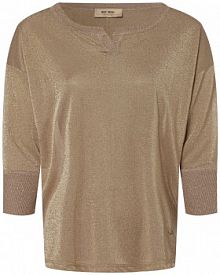 Koszulka    Kiara beżowy/złoty MOS MOSH damski