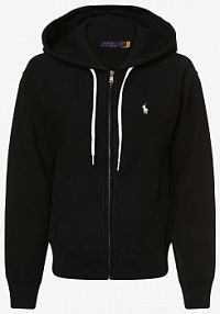 Kurtka z kapturem Kobiety czarna jednolity XL Polo Ralph Lauren damska