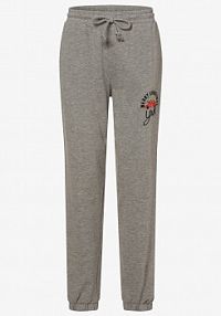 Spodnie dresowe Kobiety Materiał dresowy szare marmurkowy M Noisy May damskie