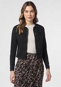 Kurtka jeansowa Kobiety Jeansy czarna jednolity XS Noisy May damska