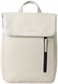 Plecak  Kobiety Sztuczne włókno beżowy jednolity ONE SIZE Kapten and Son damski